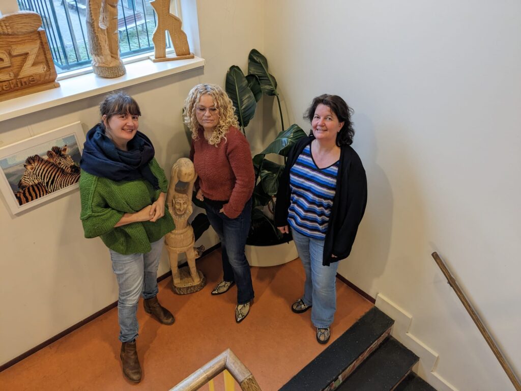 Anika van de Peut, Ottelien Groenenberg, Ellen Scheenen